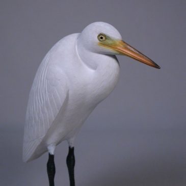 7-1/2″ Great Egret